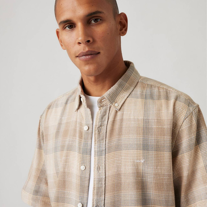 SHORT SLEEVE AUTHENTIC BUTTON-DOWN SHIRT 5
