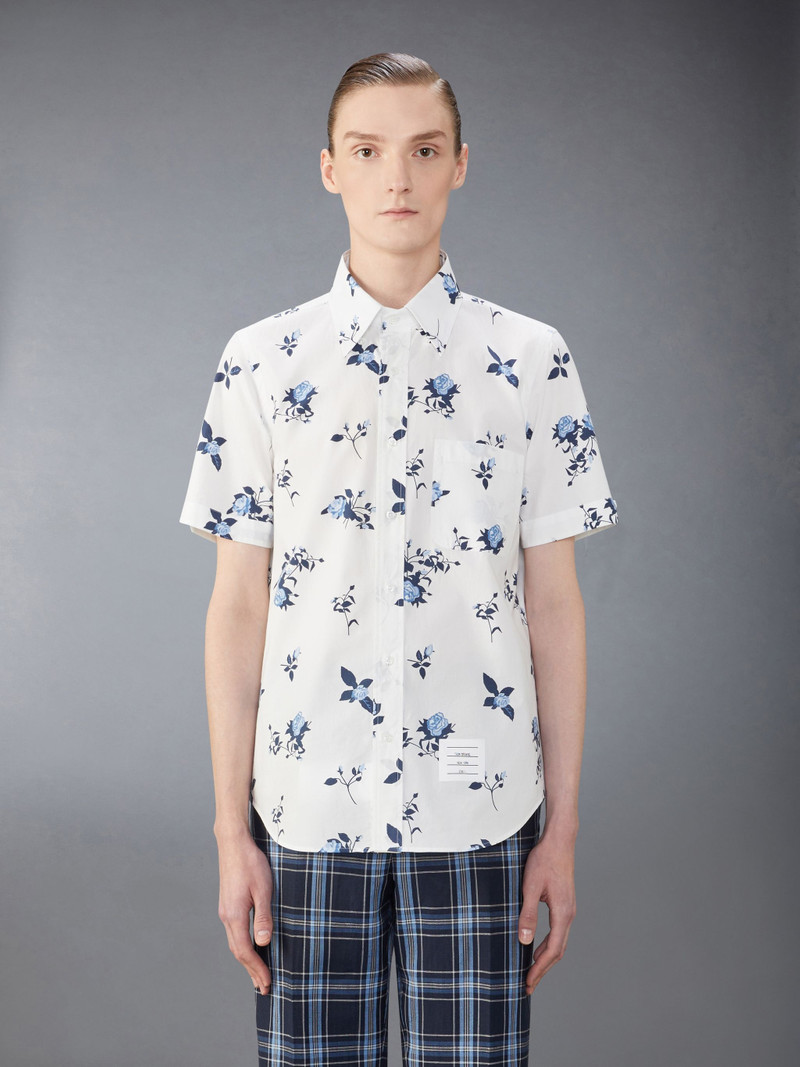 Thom Browne Poplin Rose Floral Shirt outlook