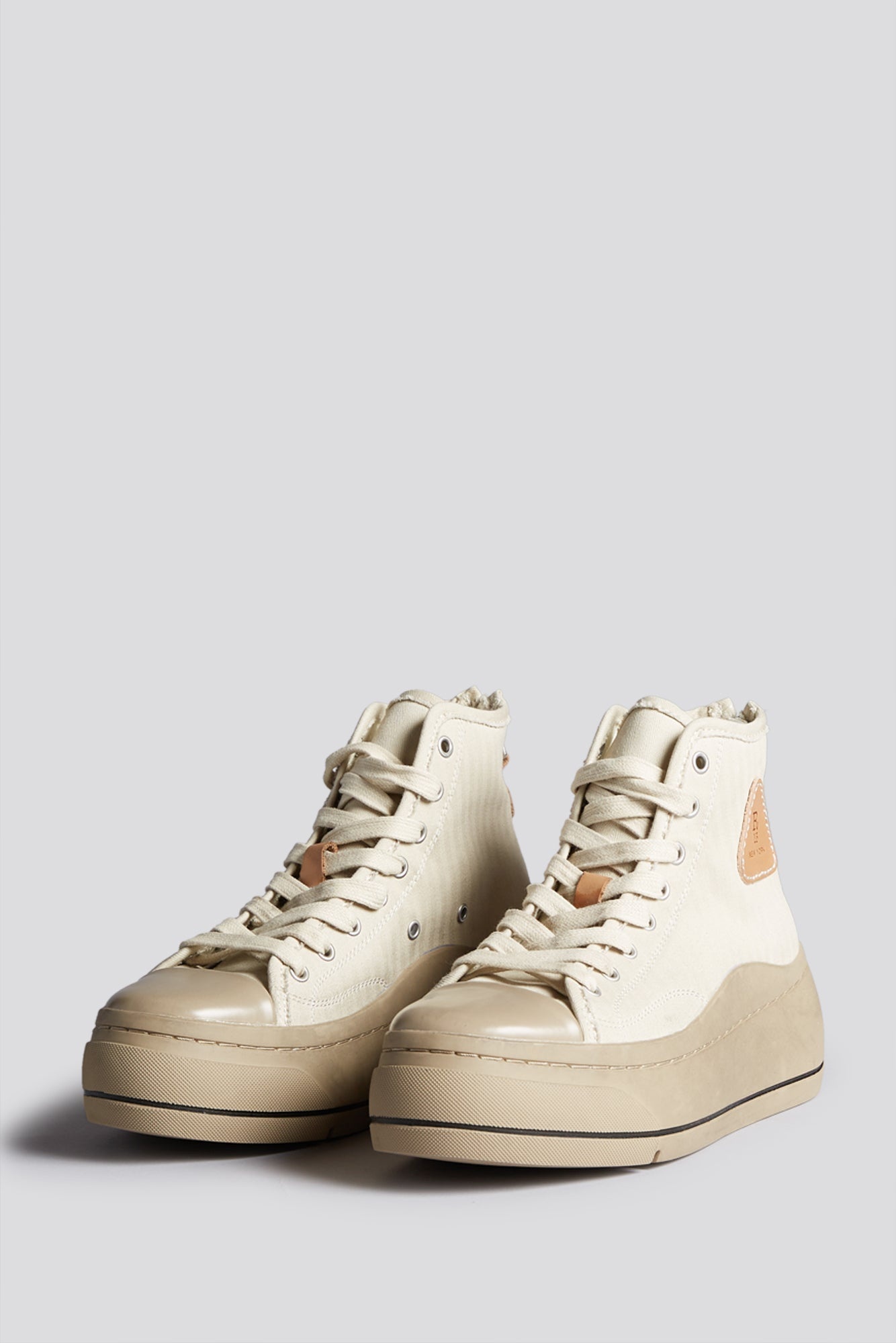 KURT HIGH TOP - NATURAL HERRINGBONE - 1