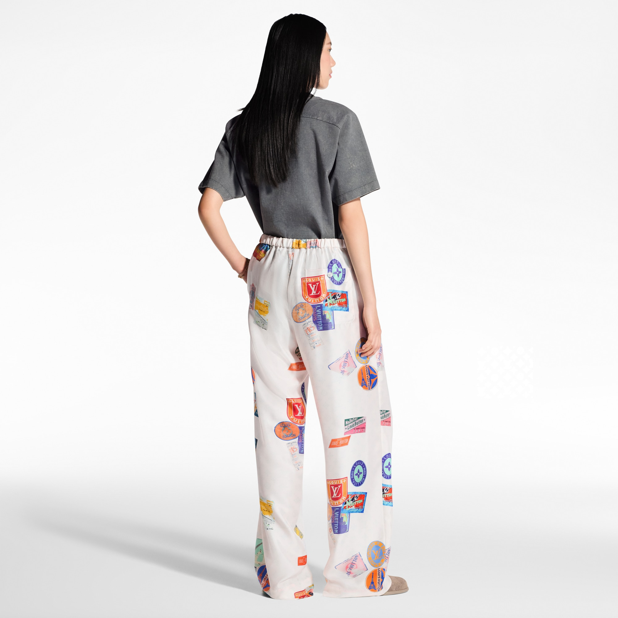 Mahina Patch Pajama Pants - 3