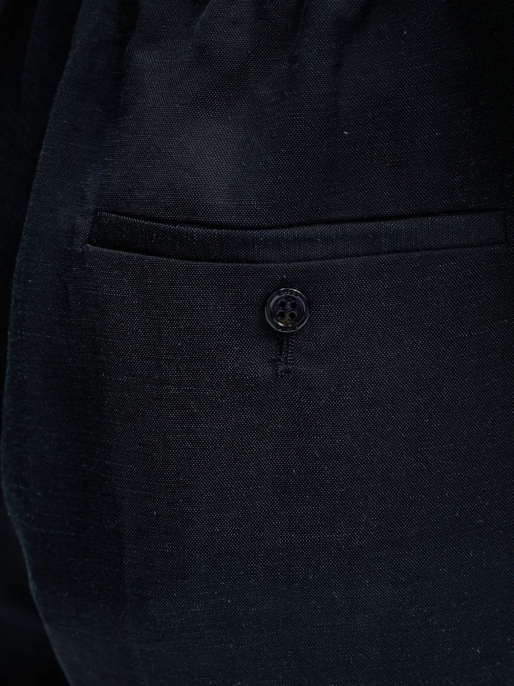 elastic-waistband tailored shorts - 3