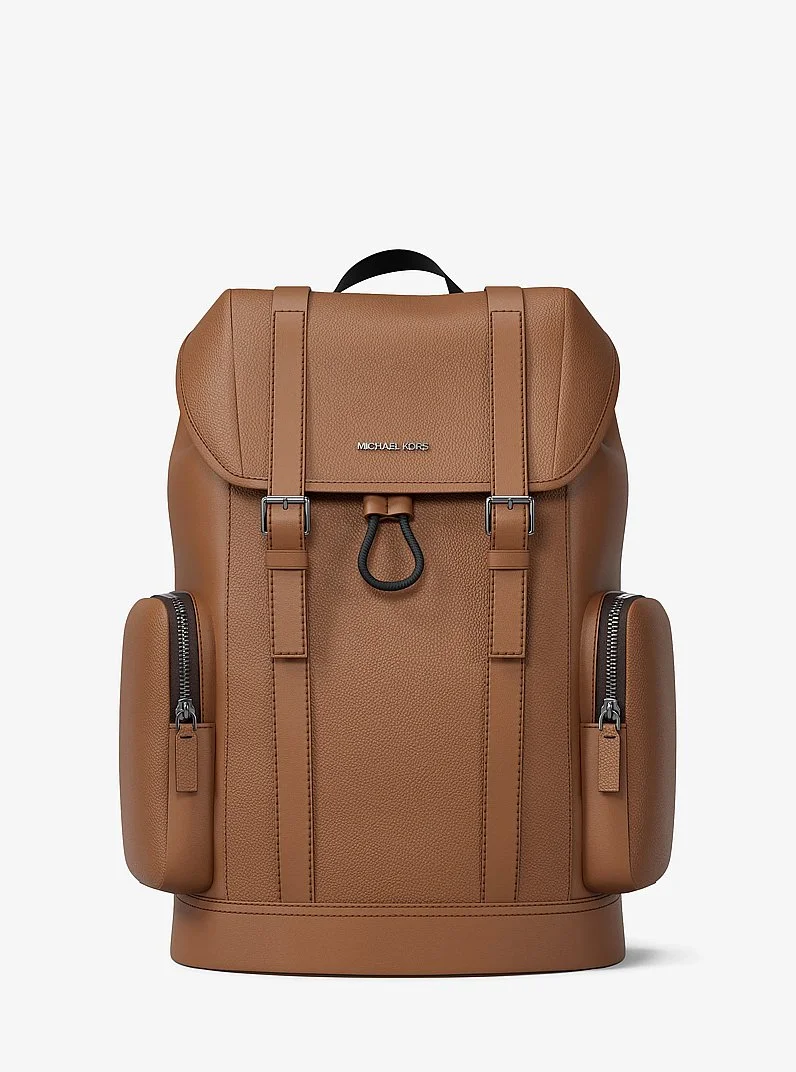 Cooper Pebbled Leather Backpack - 1