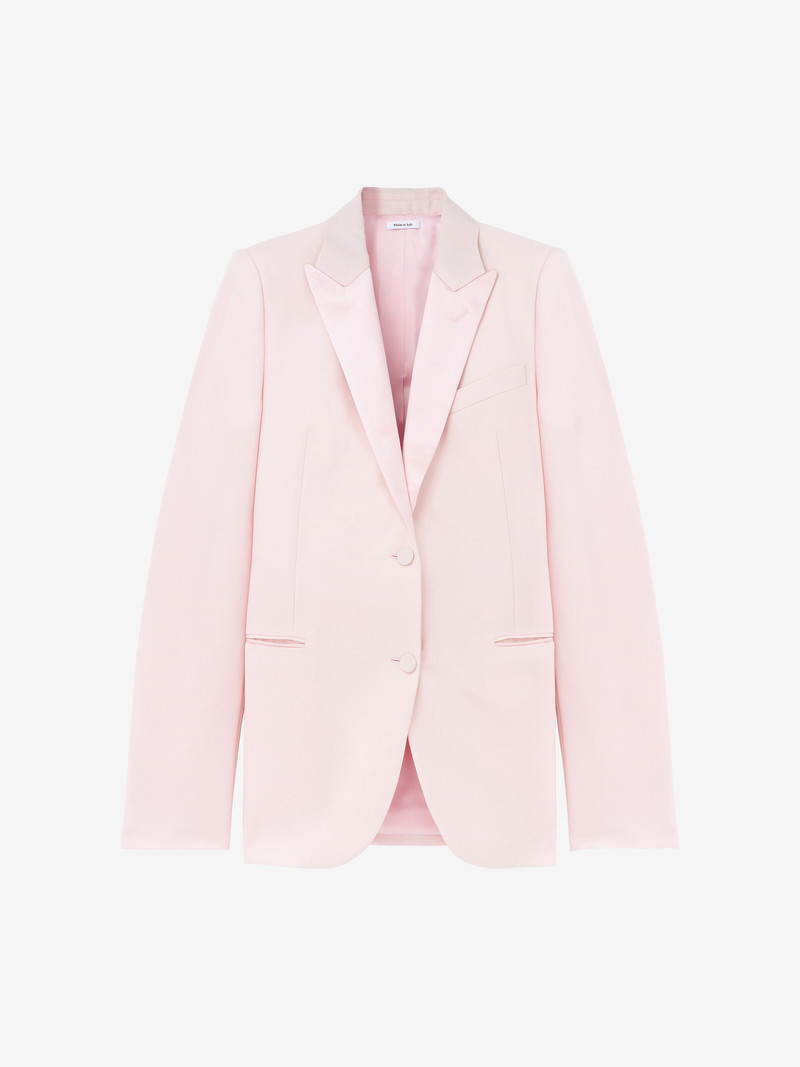 Satin Lapel Jacket 1