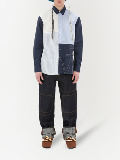 JW Anderson turn-up cuff jeans outlook