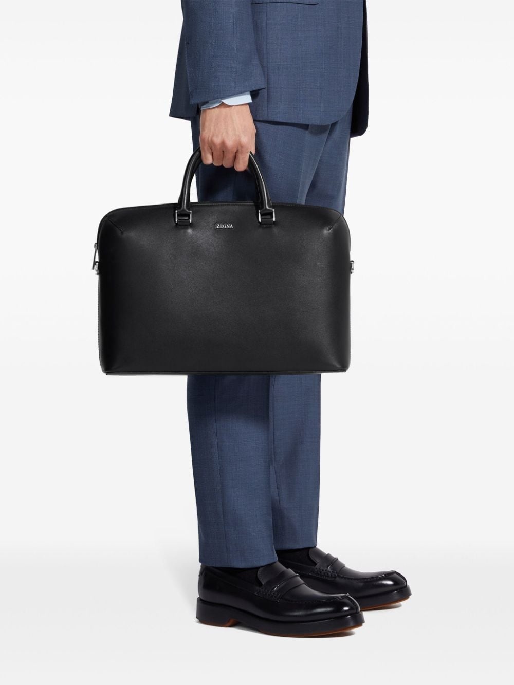 leather briefcase - 2