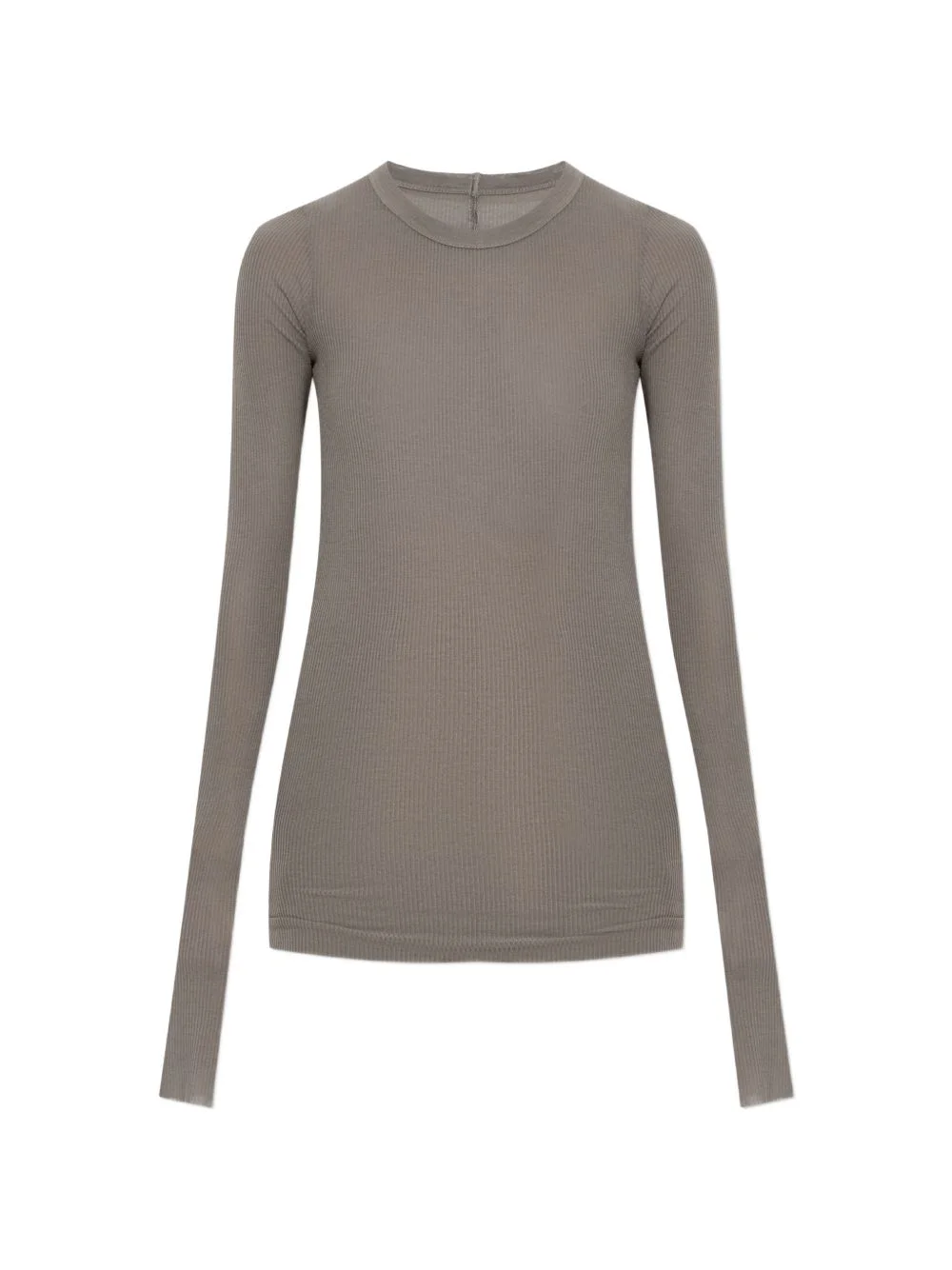 ribbed-knit long-sleeve T-shirt - 1