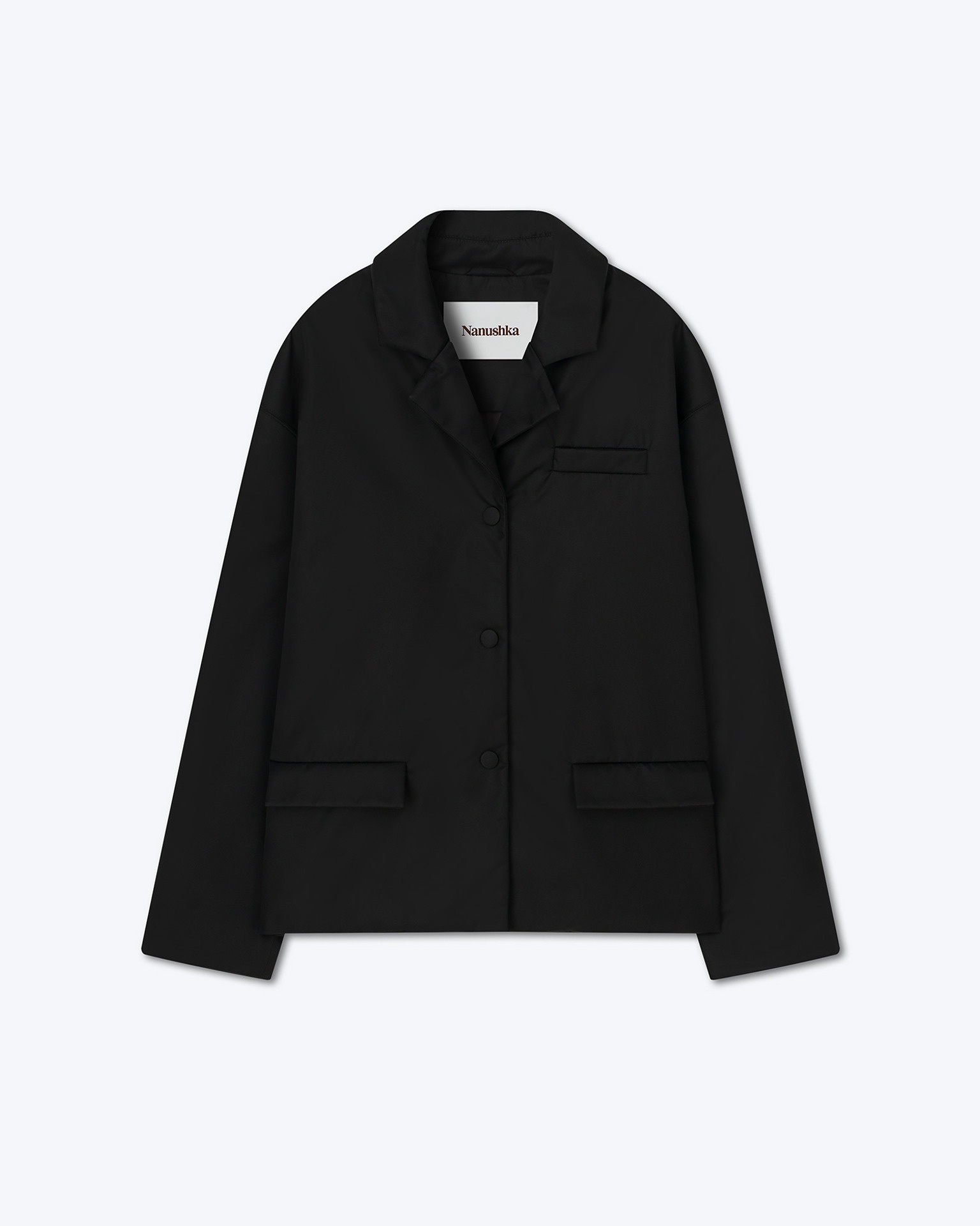 ALMEDA - Eco-nylon jacket - Black - 1