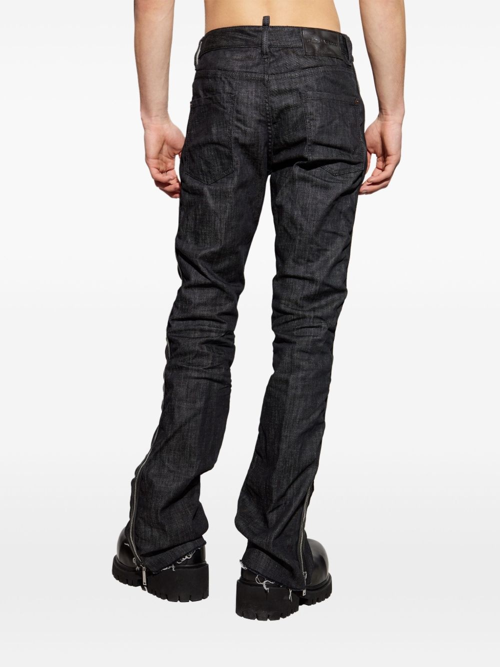 logo-tag jeans - 4