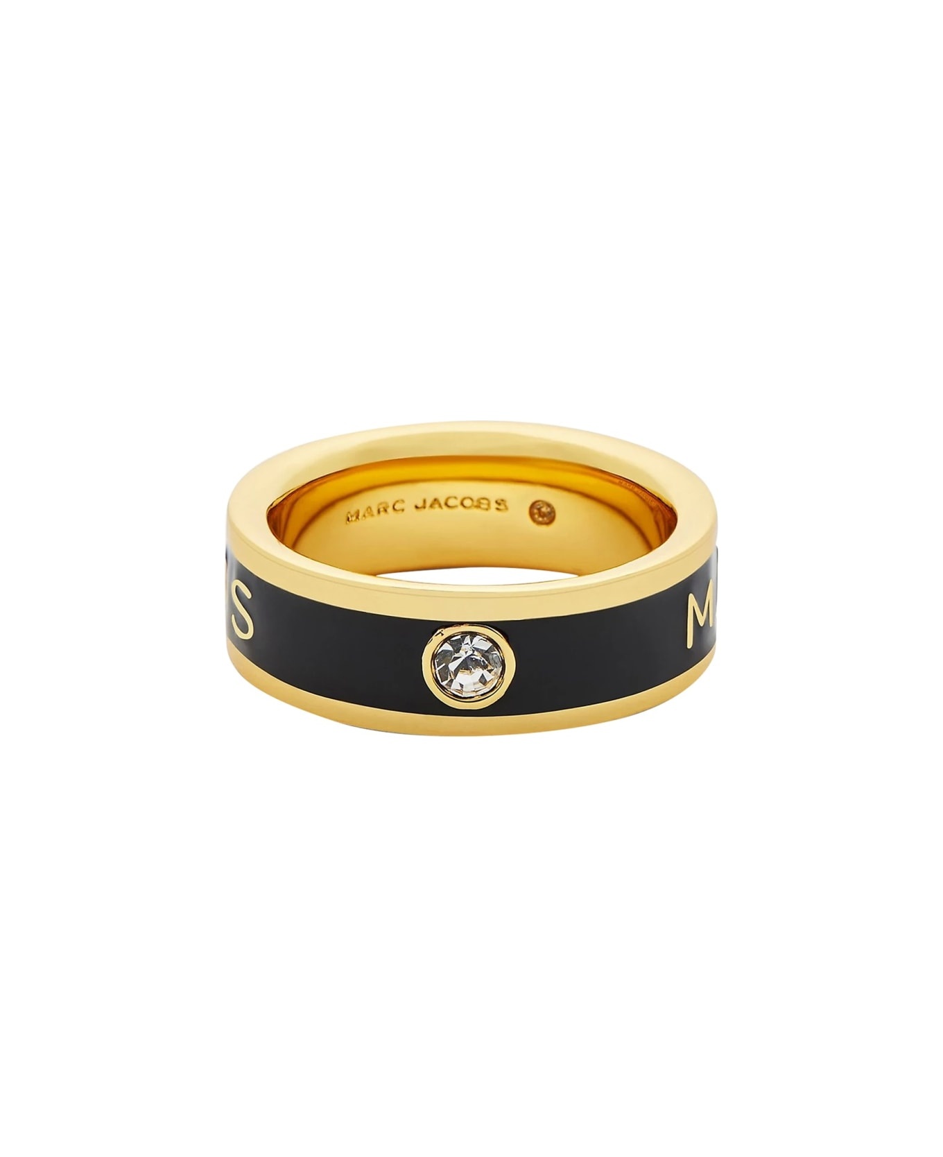 指輪・リング MARC JACOBS ENAMEL RING WITH LOGO Marc Jacobs Enameled Ring | italist | REVERSIBLE