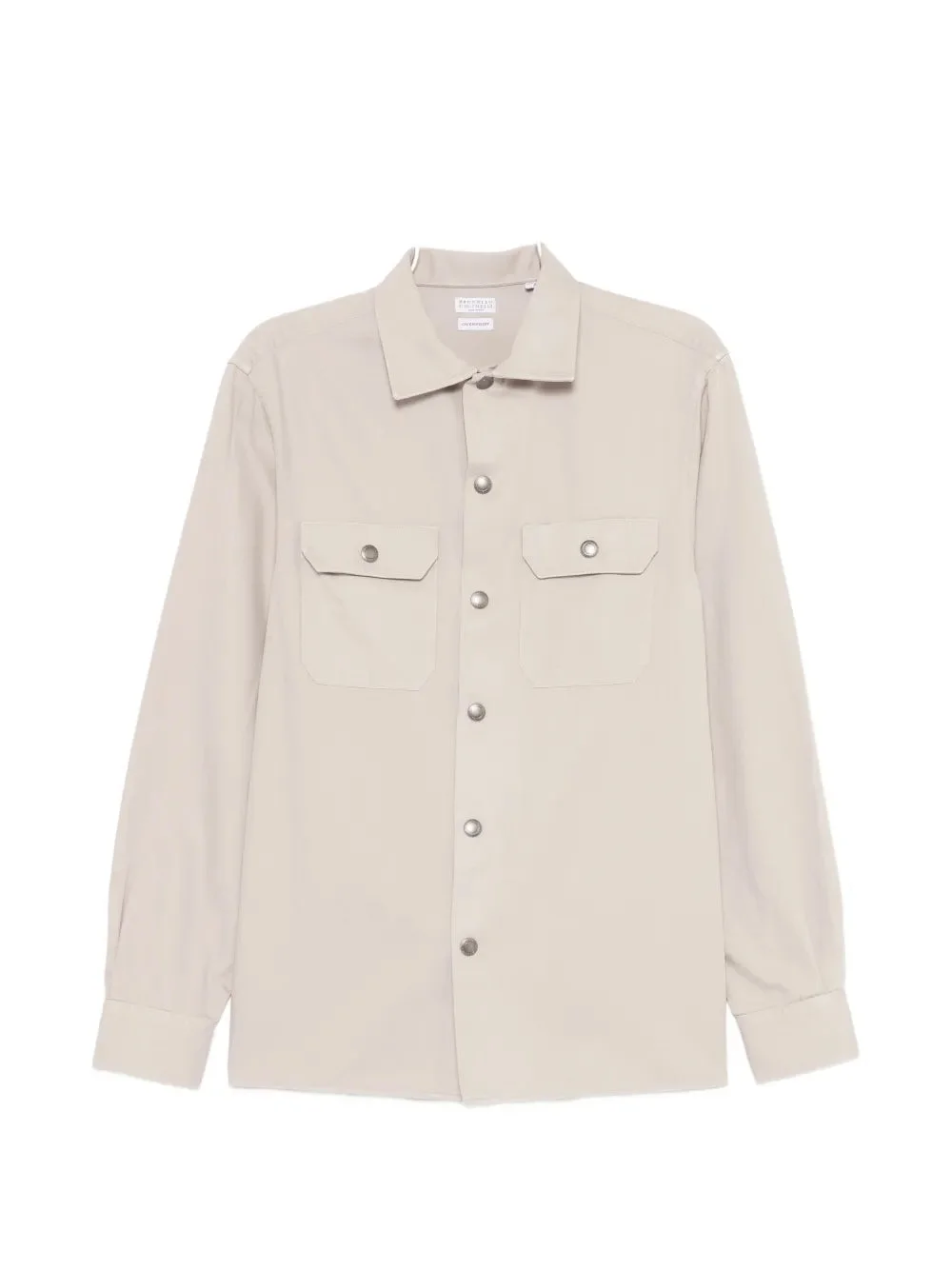 GARMENT-DYED OVERSHIRT - 1