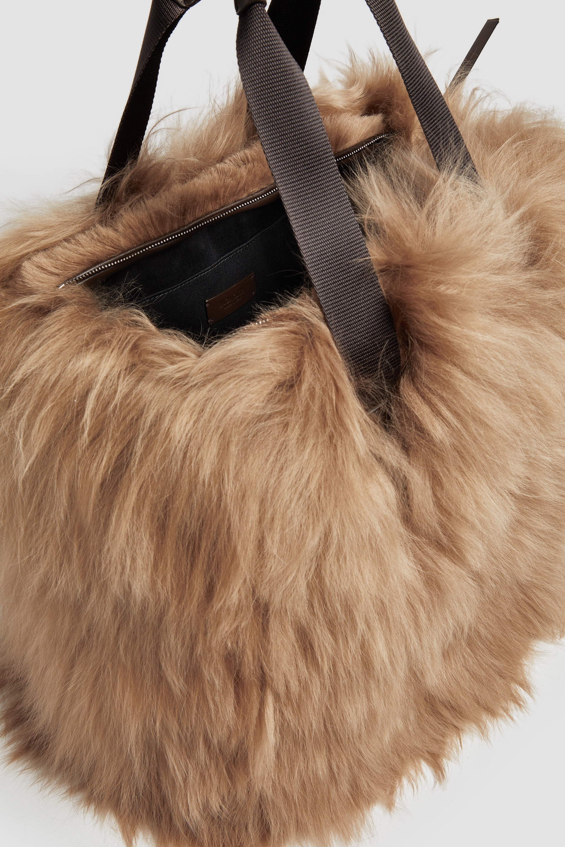 Caradoc Shearling Tote Bag - 5