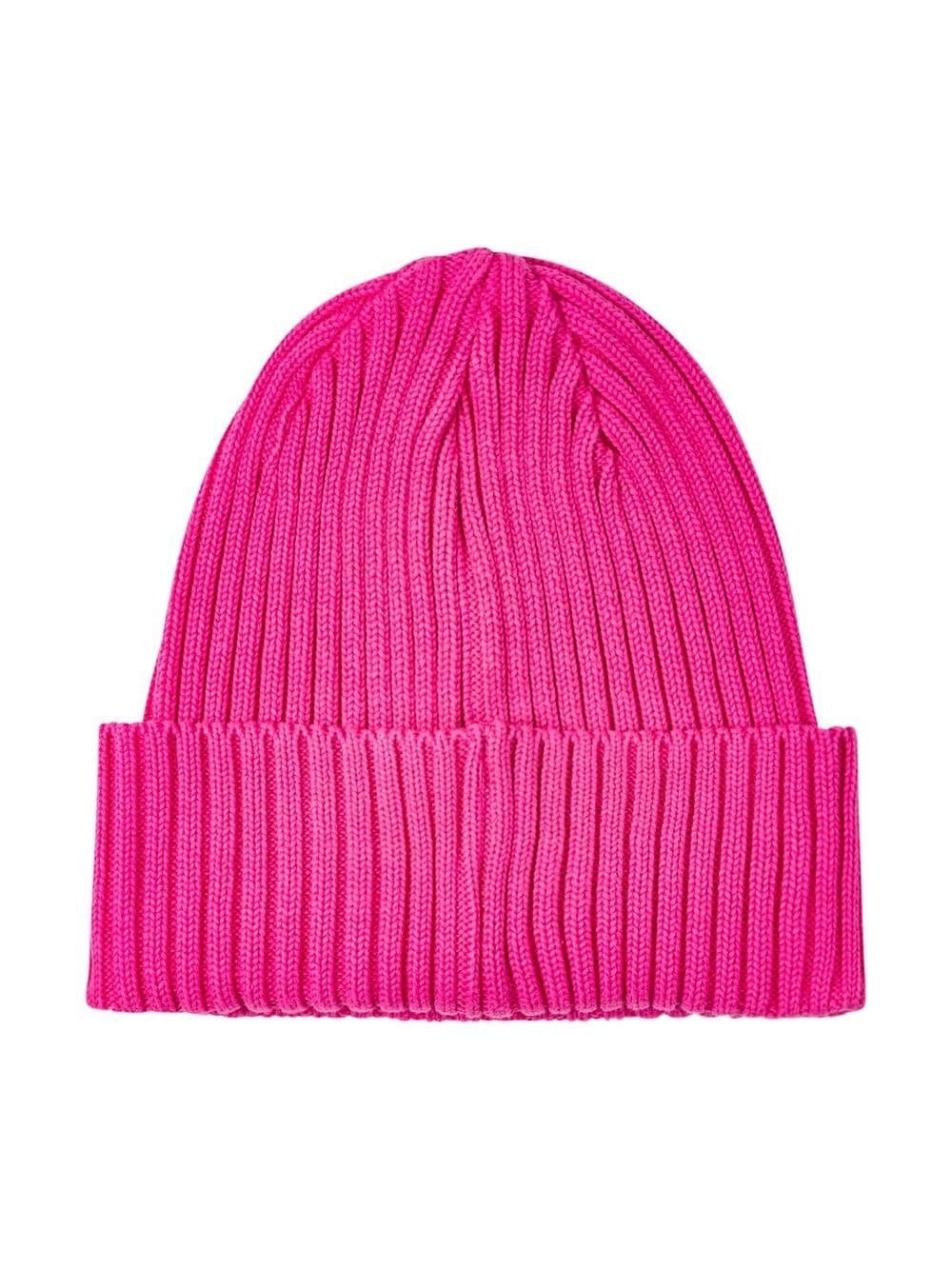 Overdyed ribbed knit beanie - 2