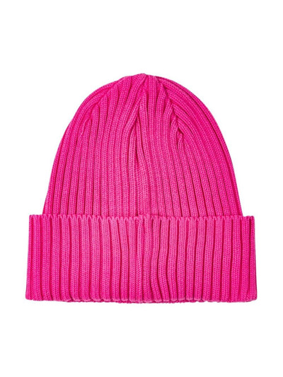 Supreme Overdyed ribbed knit beanie outlook