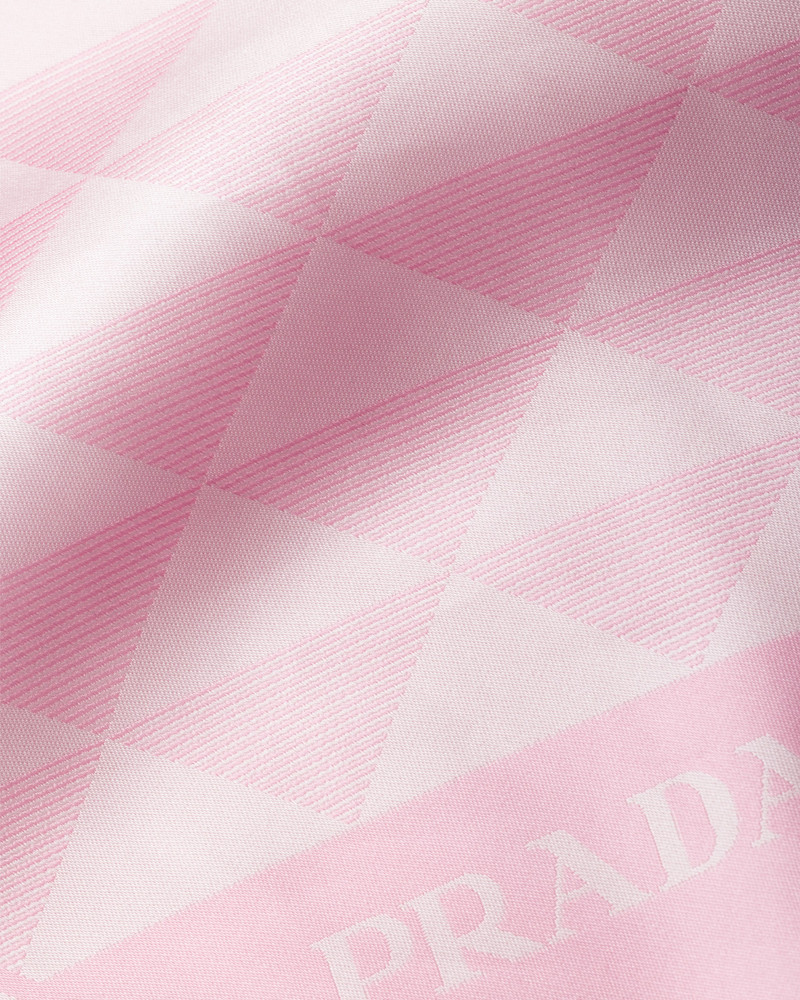 Prada Printed silk scarf outlook