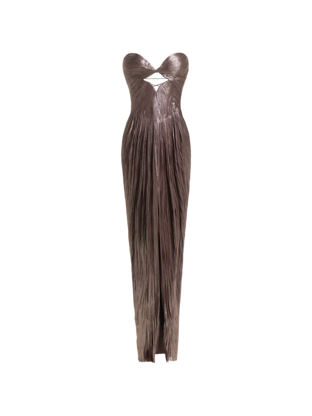 Stephanie pleated gown - 1