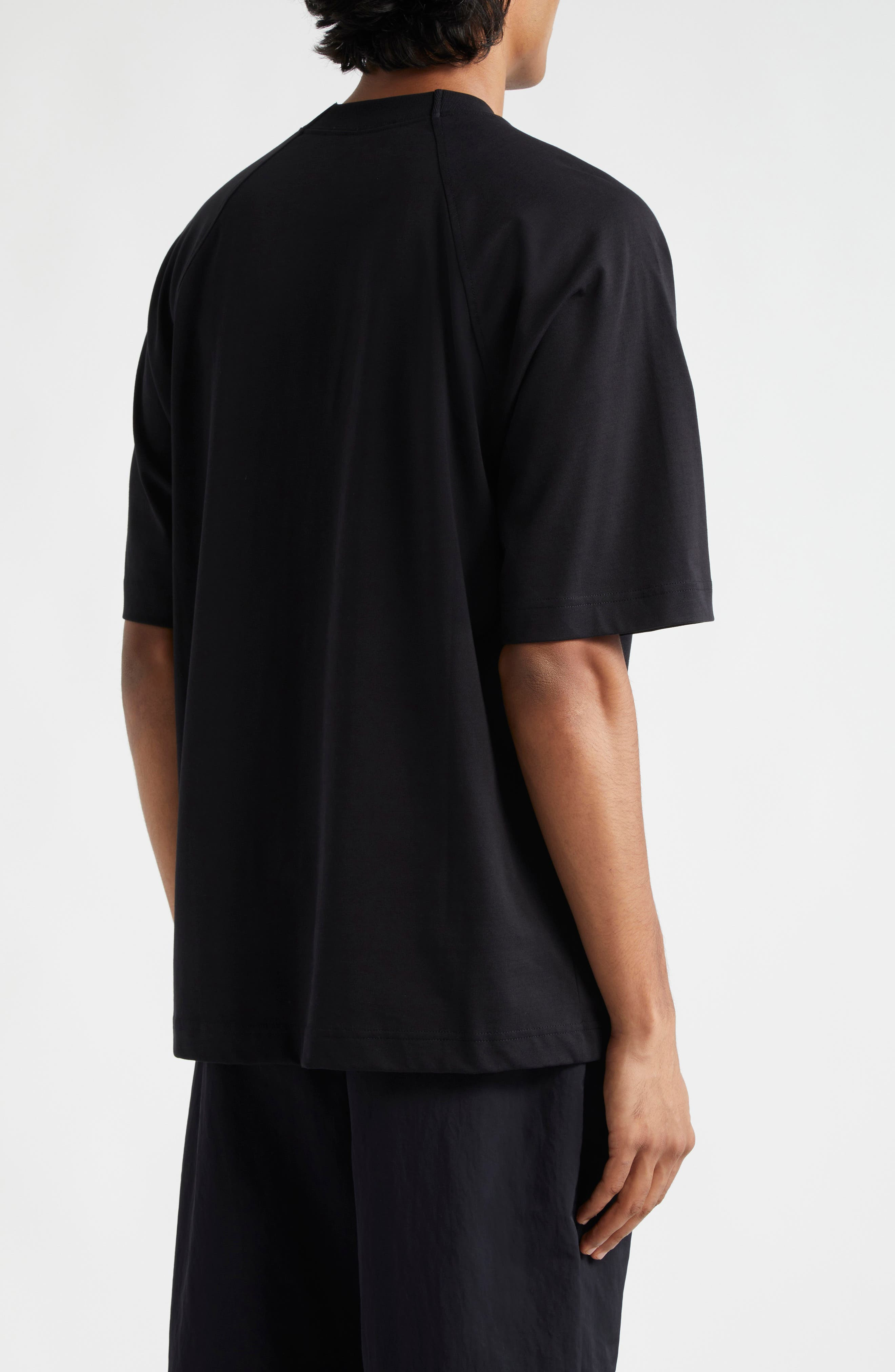 Jacquemus Le Typo Cotton Logo Graphic T-Shirt in Black at Nordstrom - 2