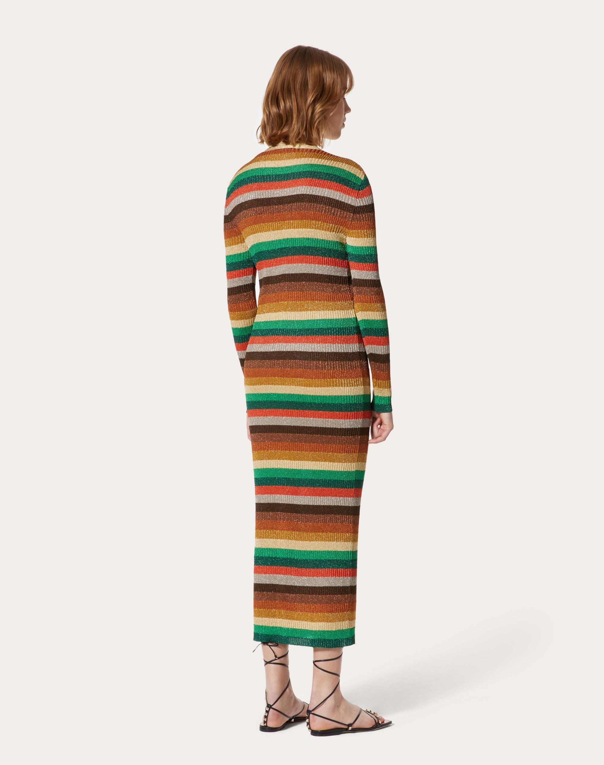 JACQUARD LUREX CARDIGAN - 4