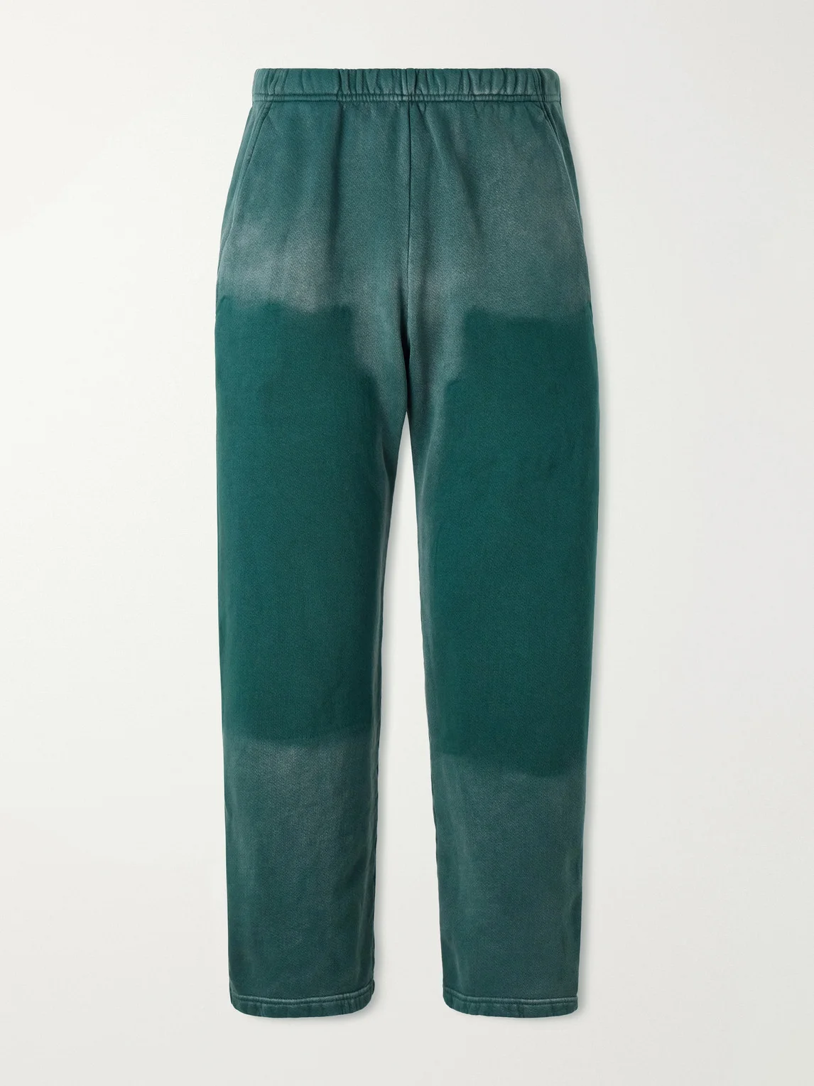 Straight-Leg Cotton-Jersey Sweatpants - 1