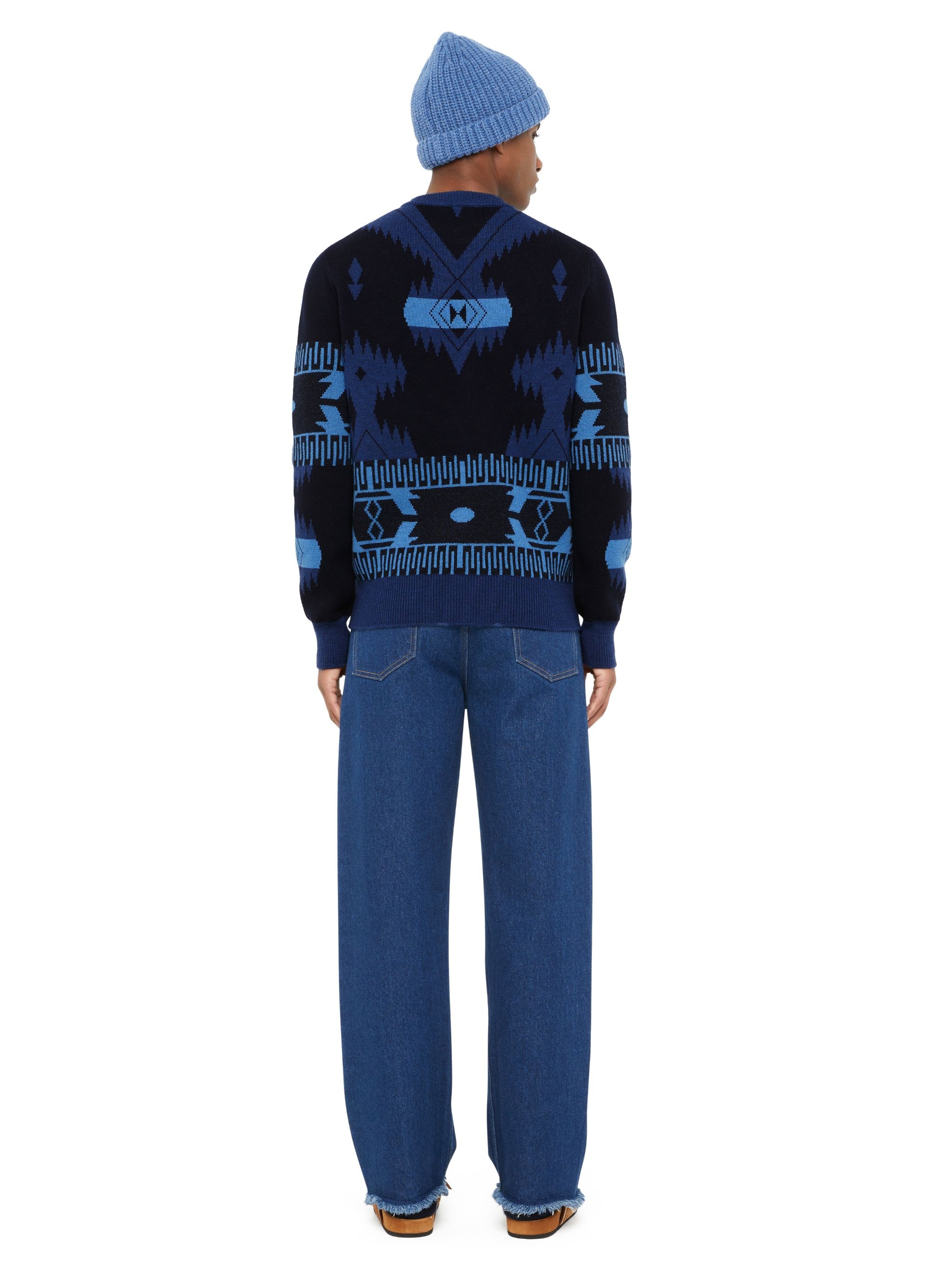Icon Jacquard Sweater - 6
