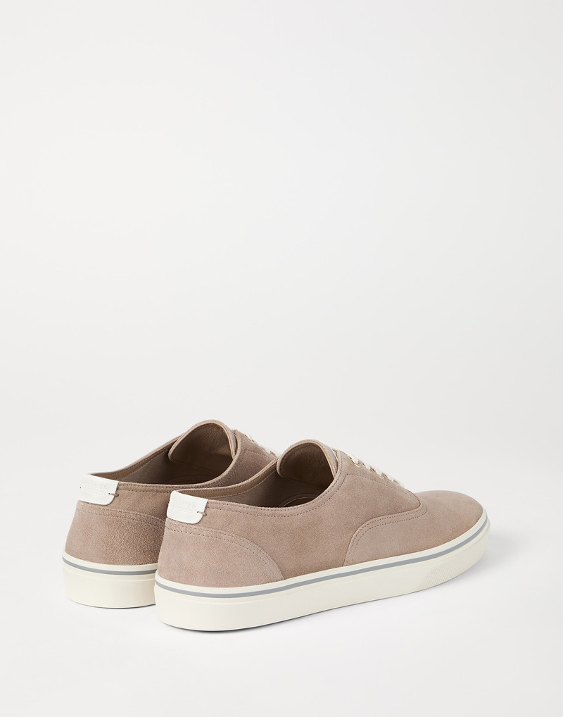 Brunello Cucinelli Reversed calfskin sneakers outlook
