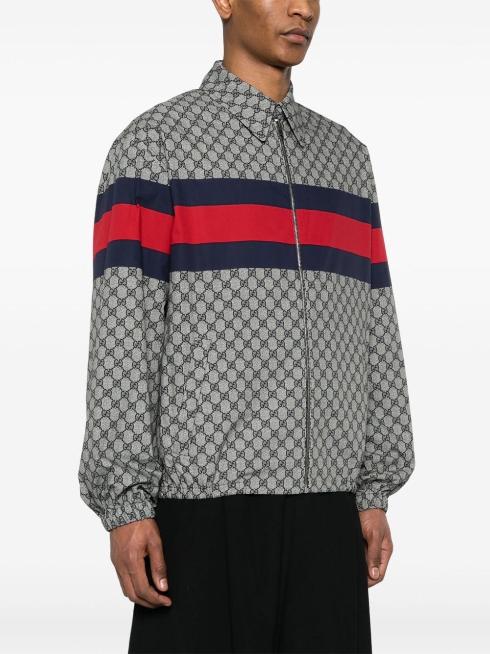 GUCCI GG-print cotton bomber jacket | farfetch | REVERSIBLE