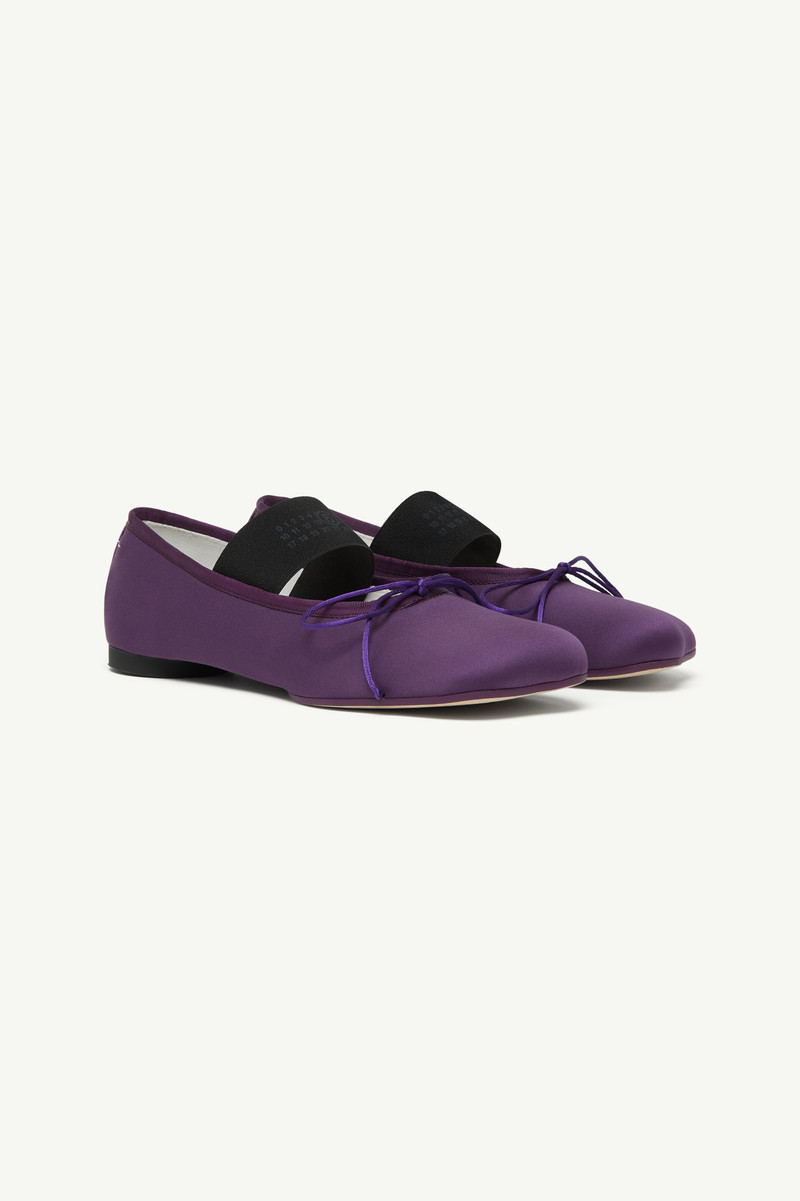 MM6 Maison Margiela Anatomic Numeric Ballerinas outlook