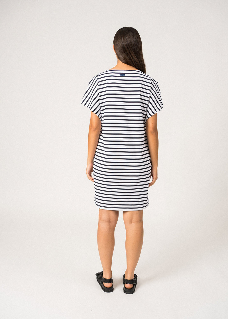 CASSIS Nautical Stripe Dress 3