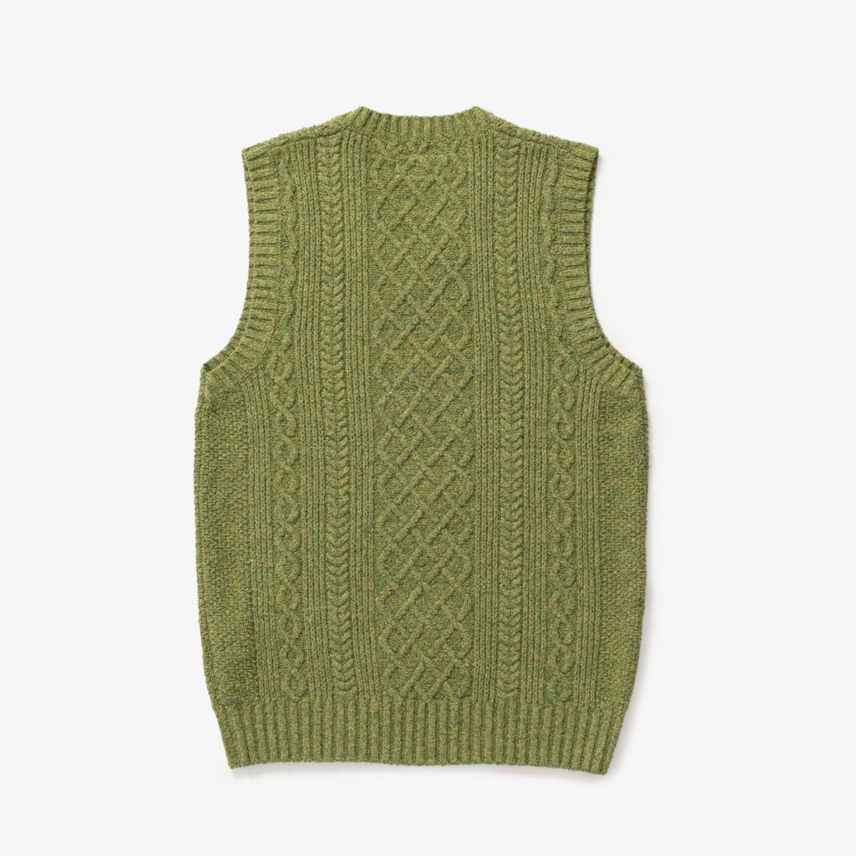 Cotton Linen Vest Alan Pattern - 2