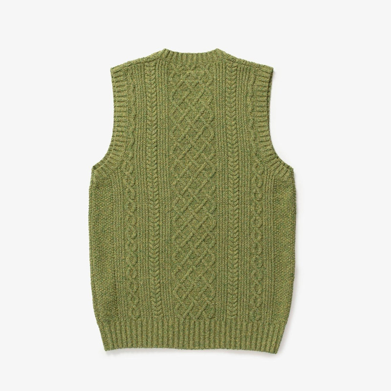 BEAMS PLUS Cotton Linen Vest Alan Pattern outlook