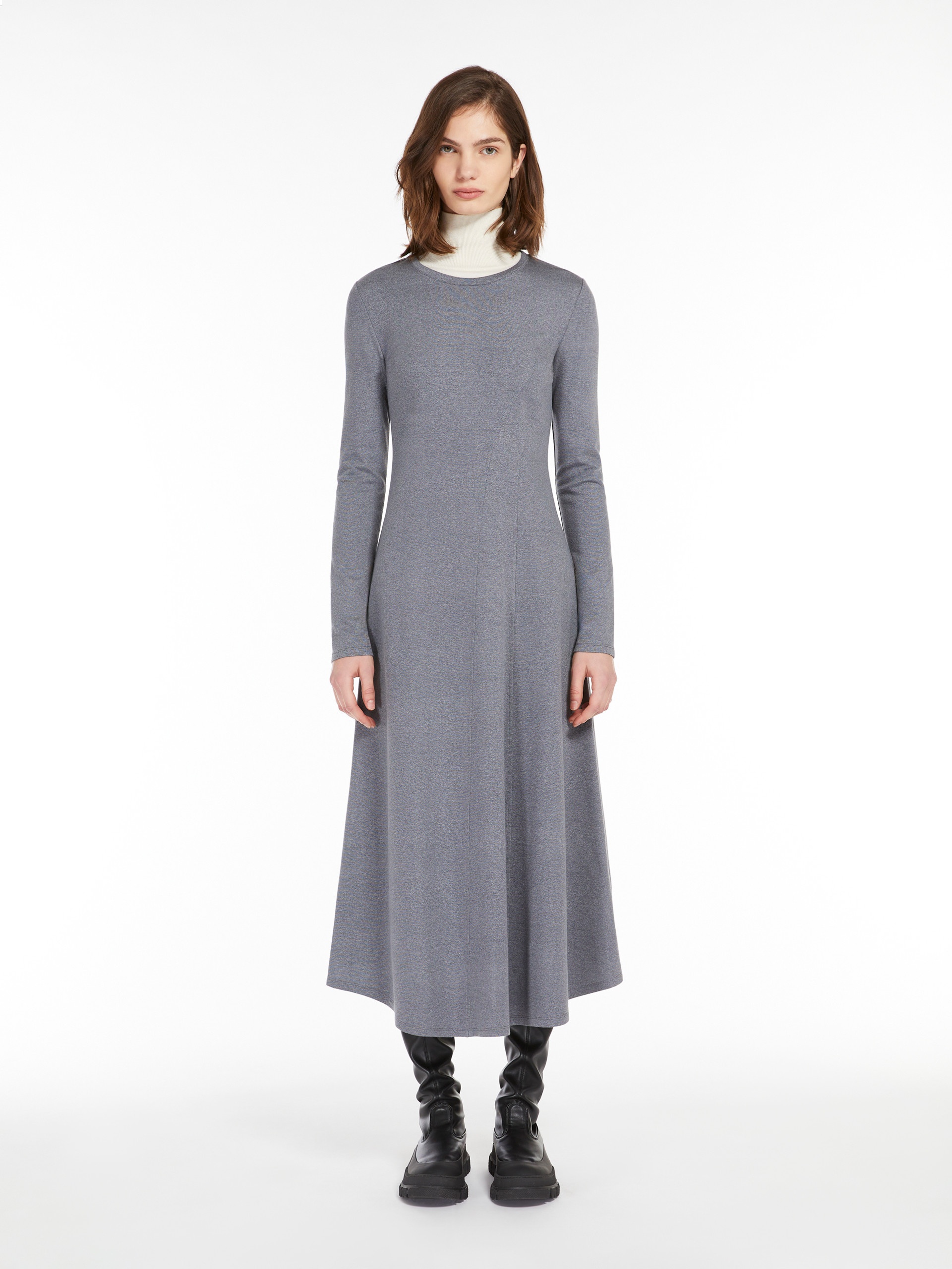 GIRANTE Long jersey dress - 2