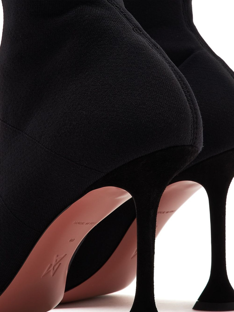 Amina Muaddi 95mm Veneda boots outlook