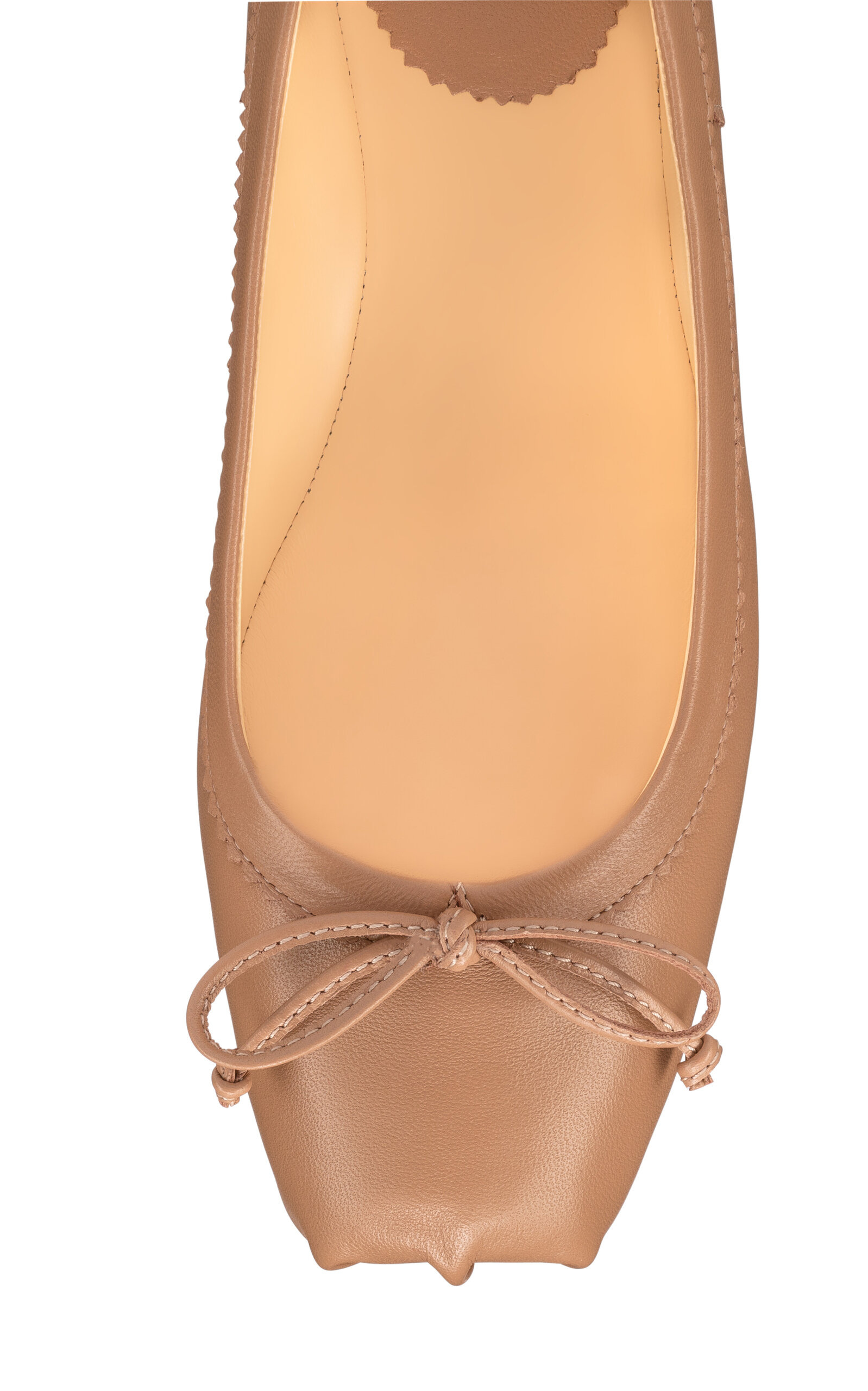 Mamadrague Leather Ballet Flats nude - 5