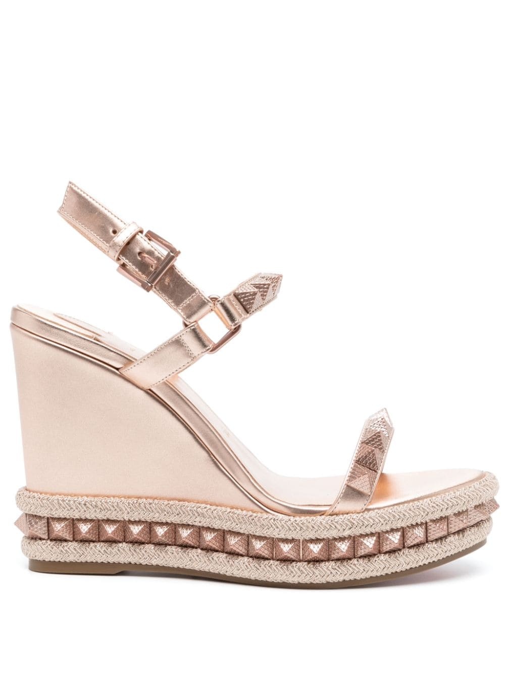 Pyraclou 110mm wedge sandals - 1