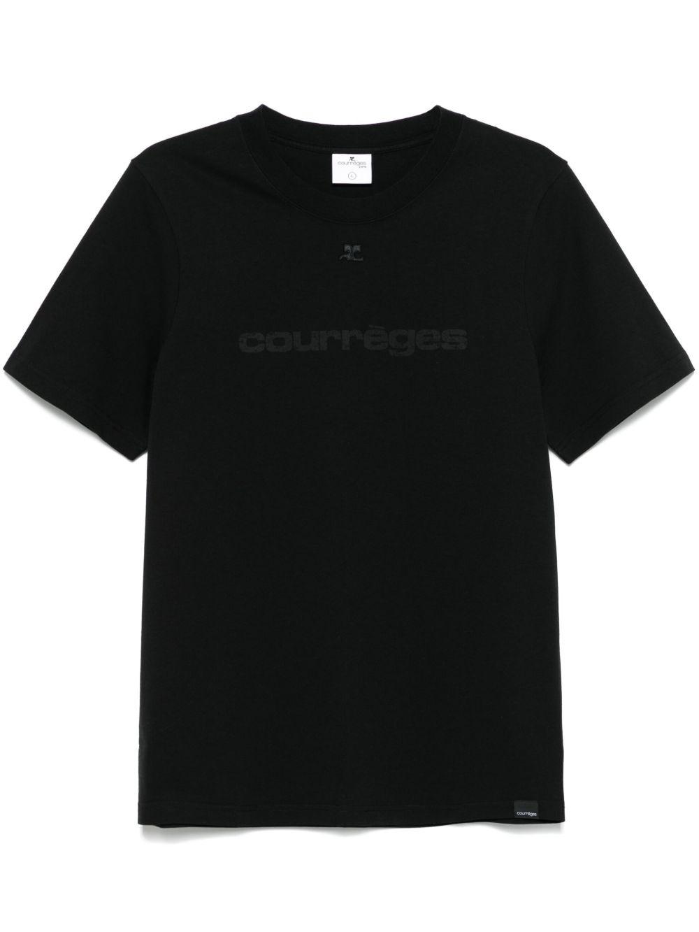 logo-print T-shirt - 1