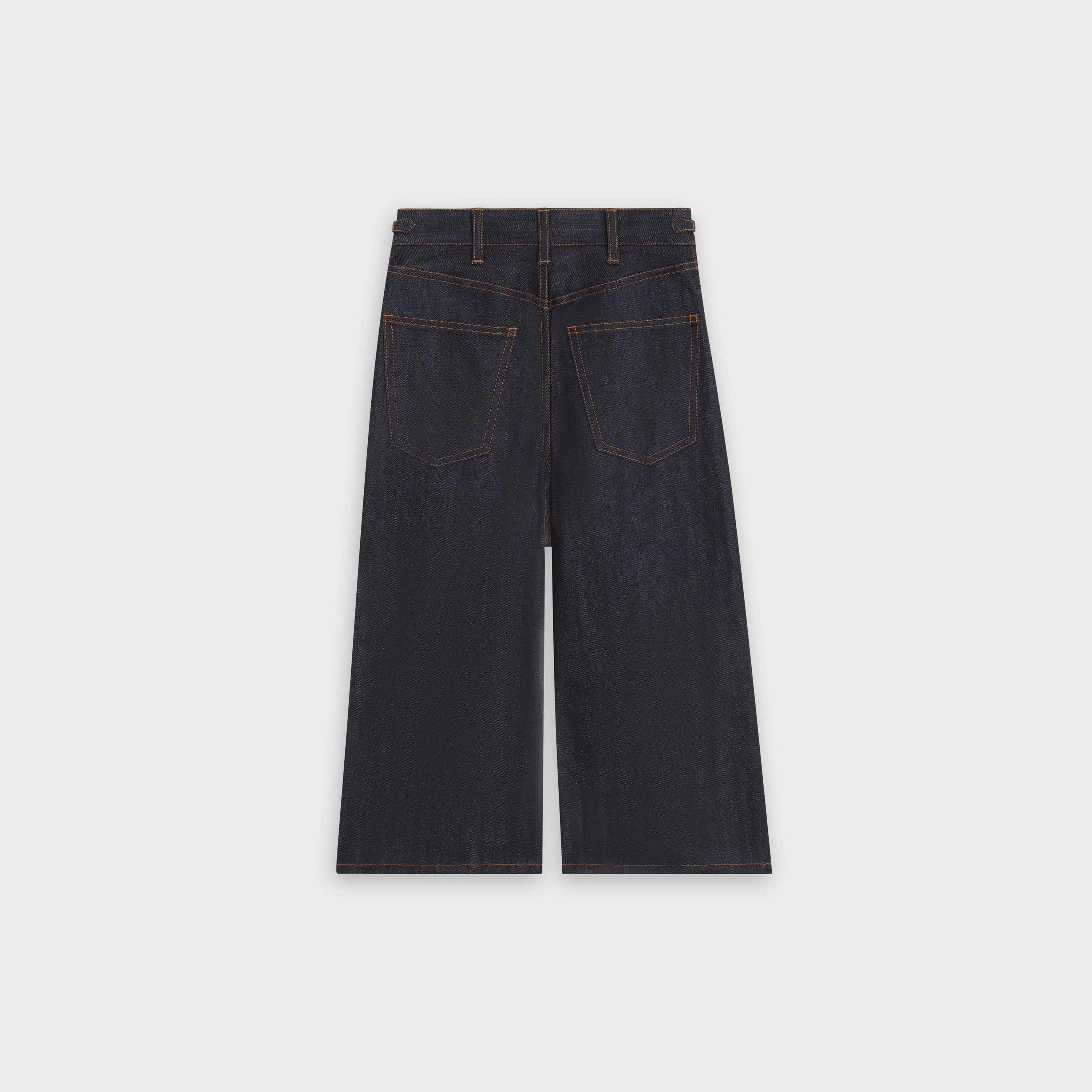 CULOTTES SIGNATURE IN RAW DENIM - 2