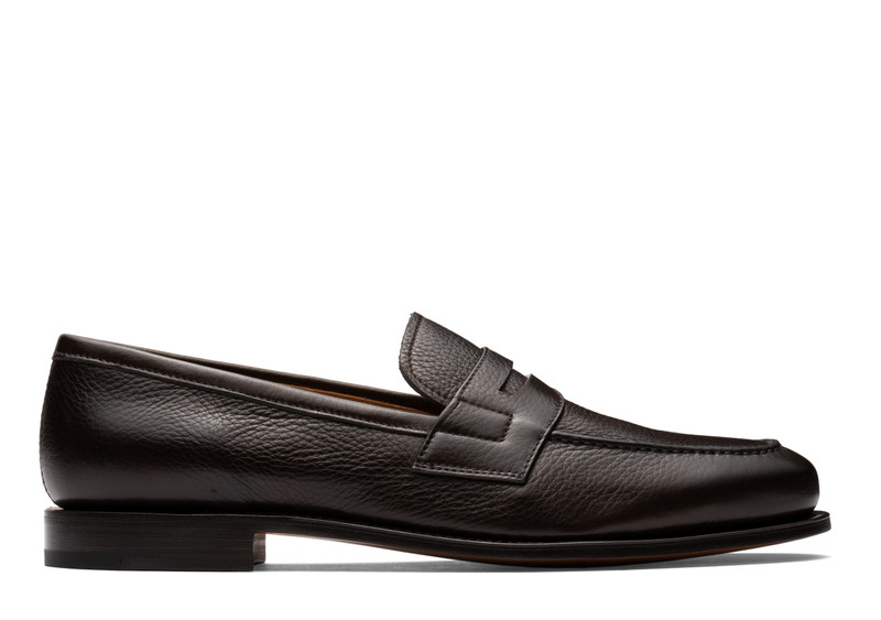Heswall
Soft Grain Calf Leather Loafer Ebony 1