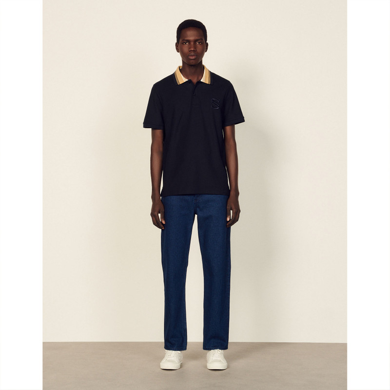 Embroidered polo shirt 7