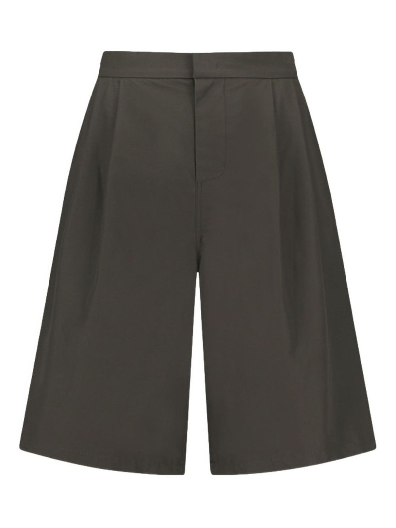 pleat-detail shorts 1