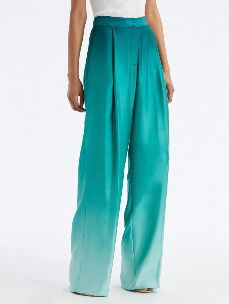 OMBRE SILK TWILL PANTS 3
