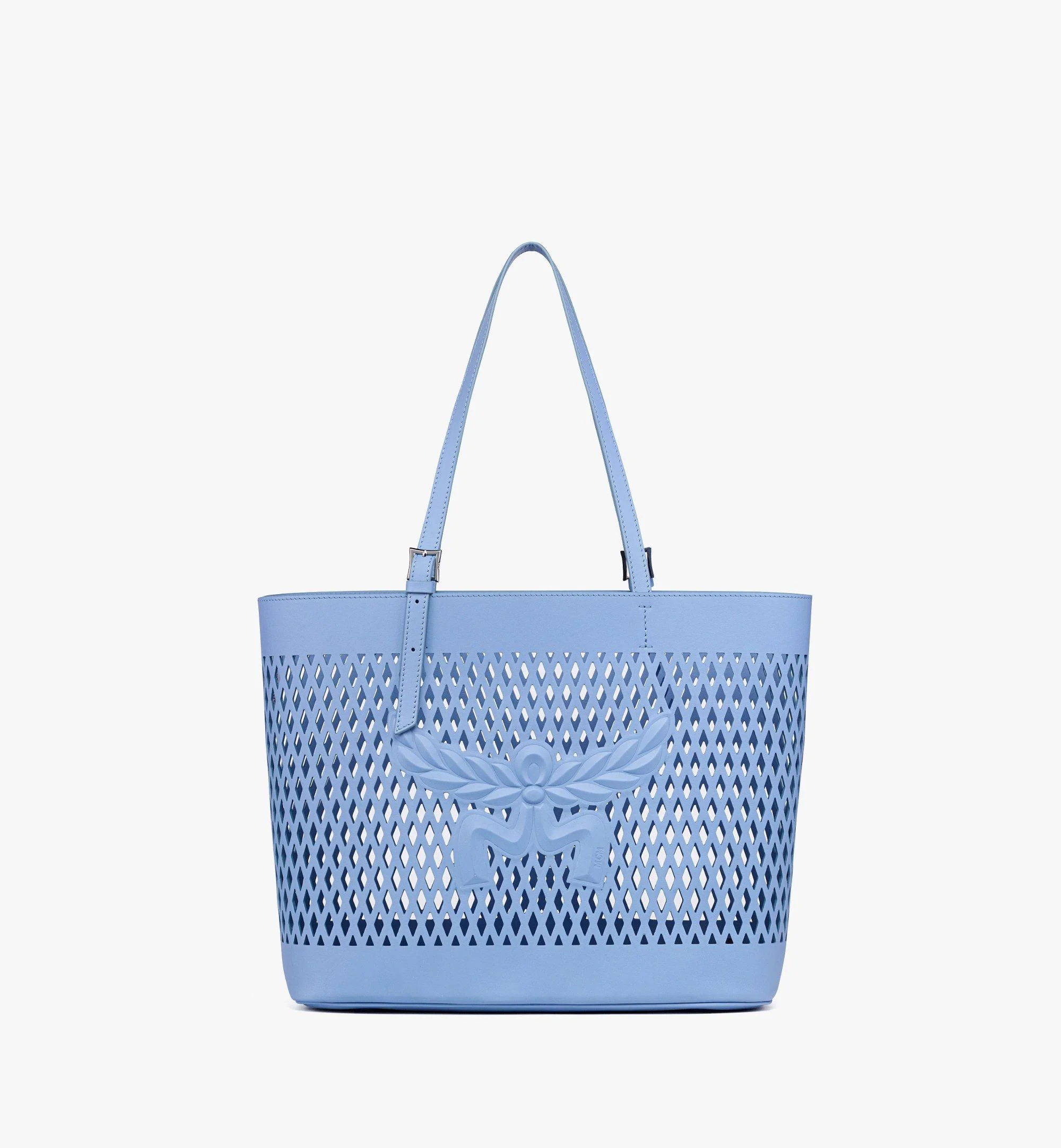 Himmel Shopper in Perforated Calfskin Leather - 1