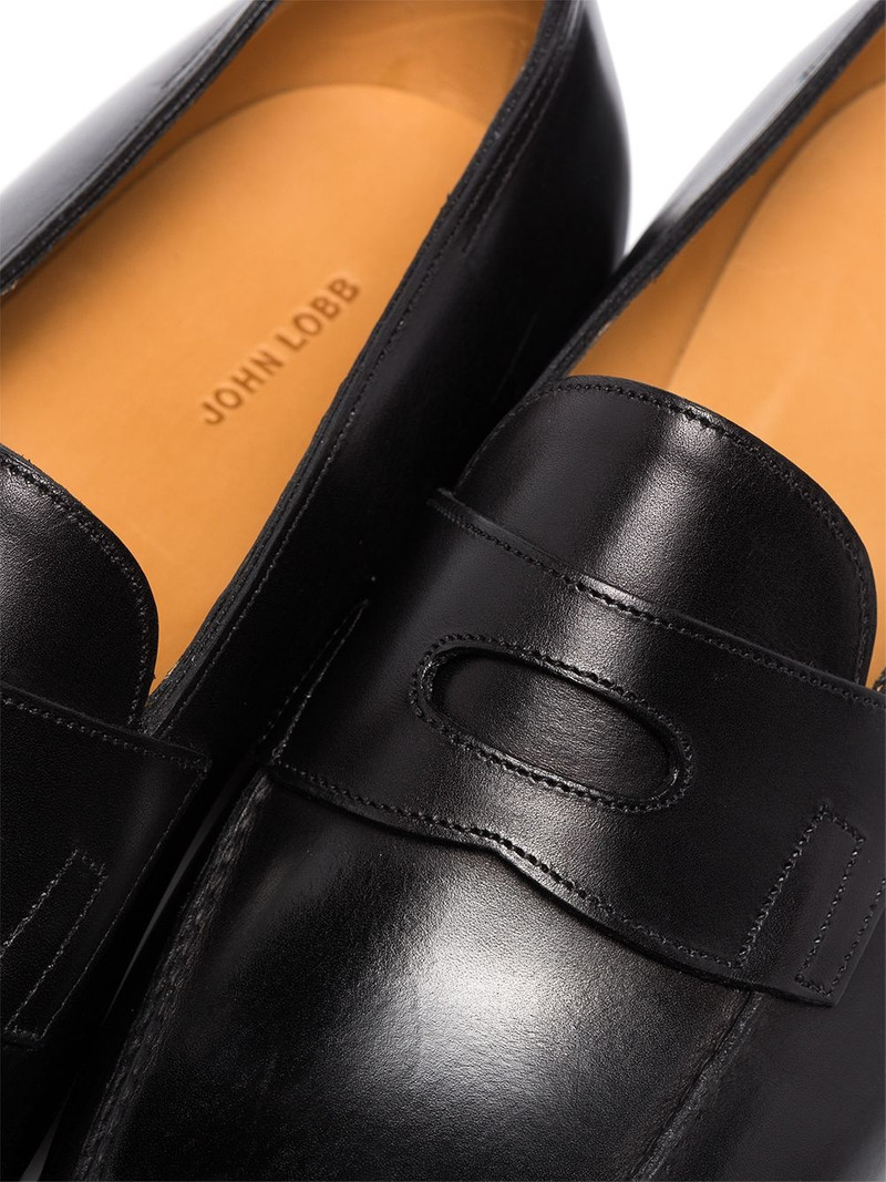 John Lobb Loafer with logo outlook