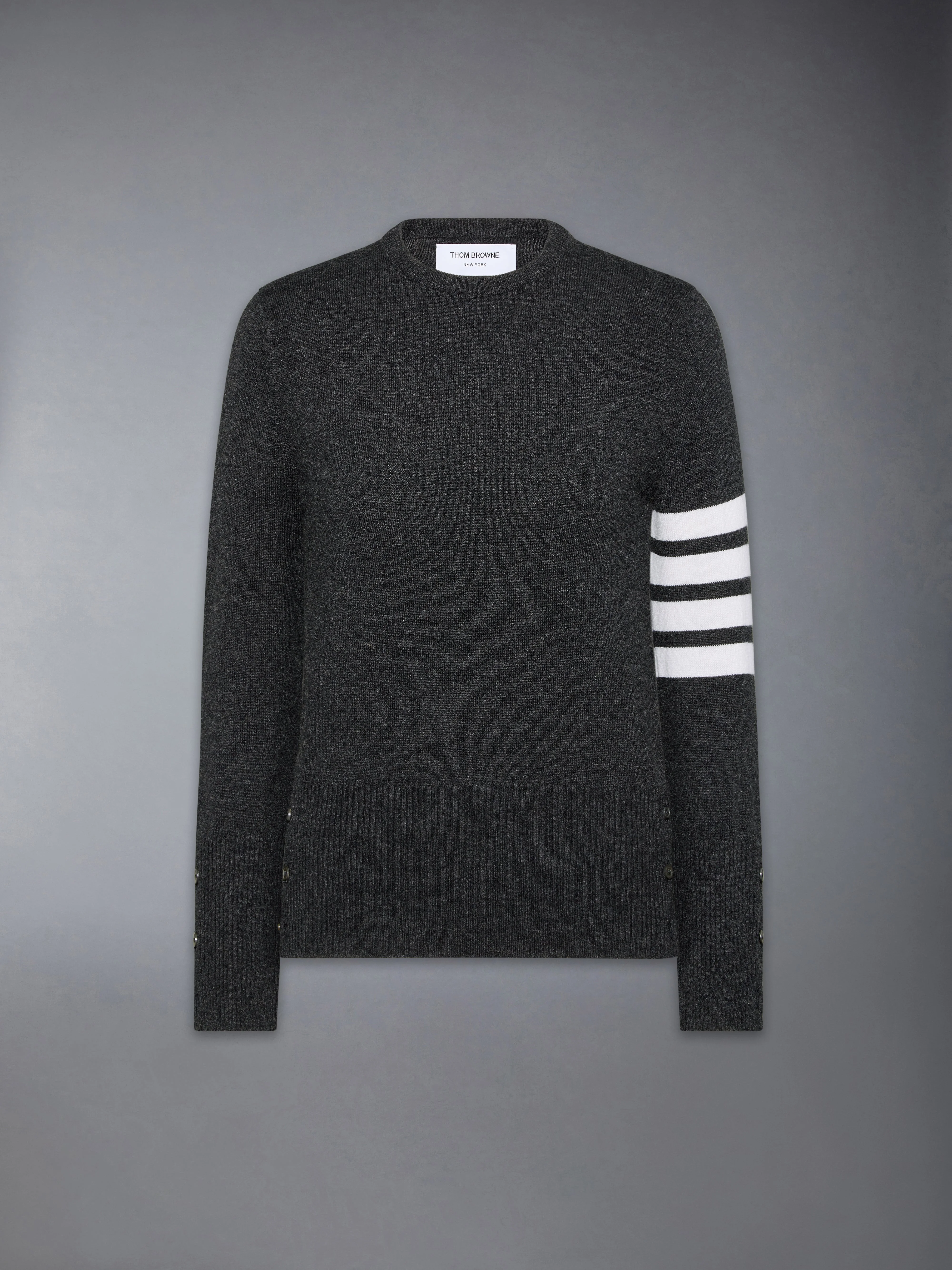 CLASSIC CASHMERE 4-BAR PULLOVER - 1