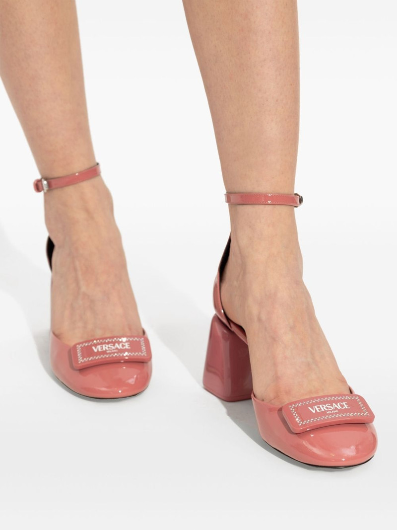 70mm leather pumps 6