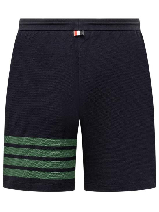 4 BAR STRIPE PIQUE WEAVE SHORTS - 2