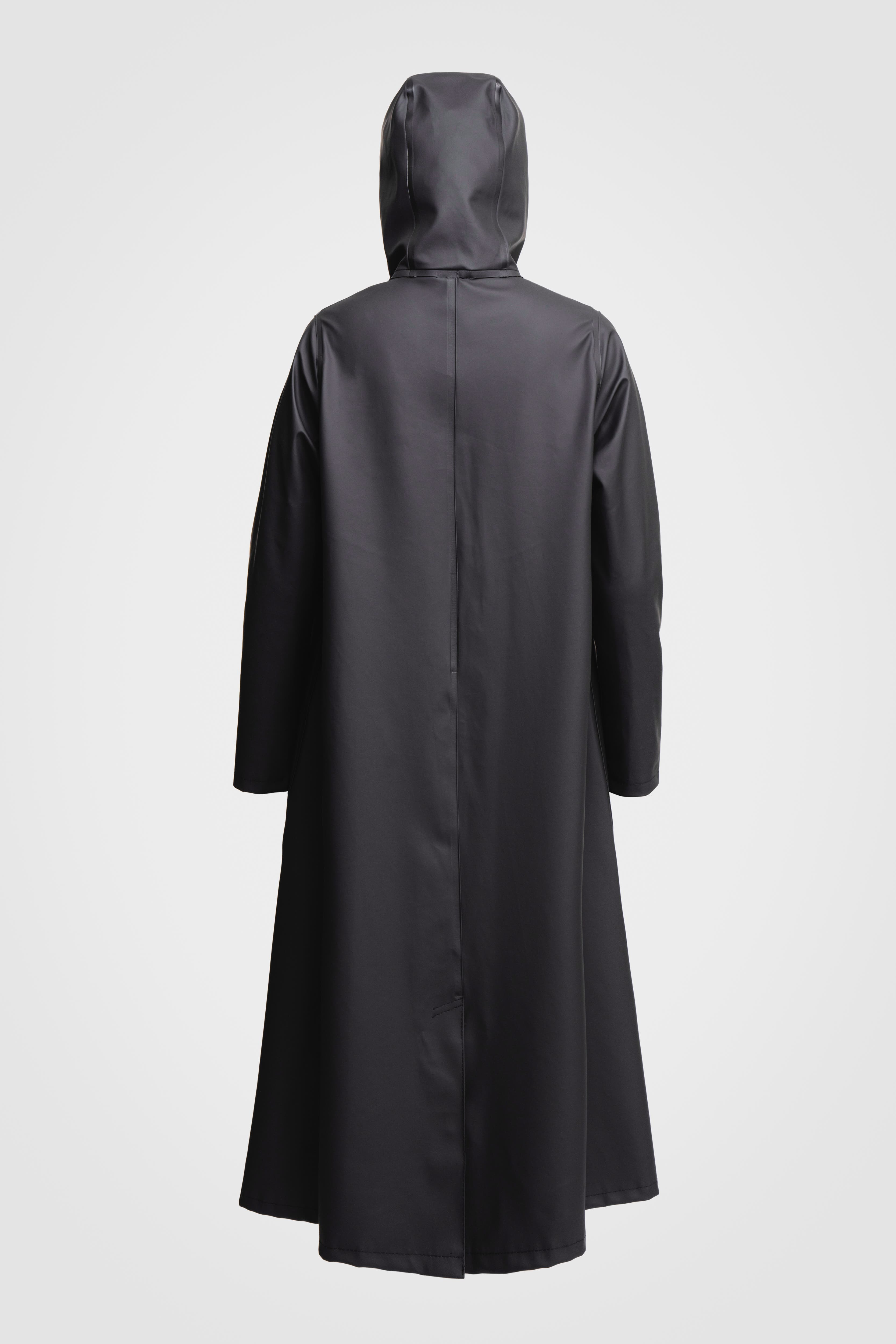 Stutterheim Mosebacke Long Raincoat in Black at Nordstrom - 5