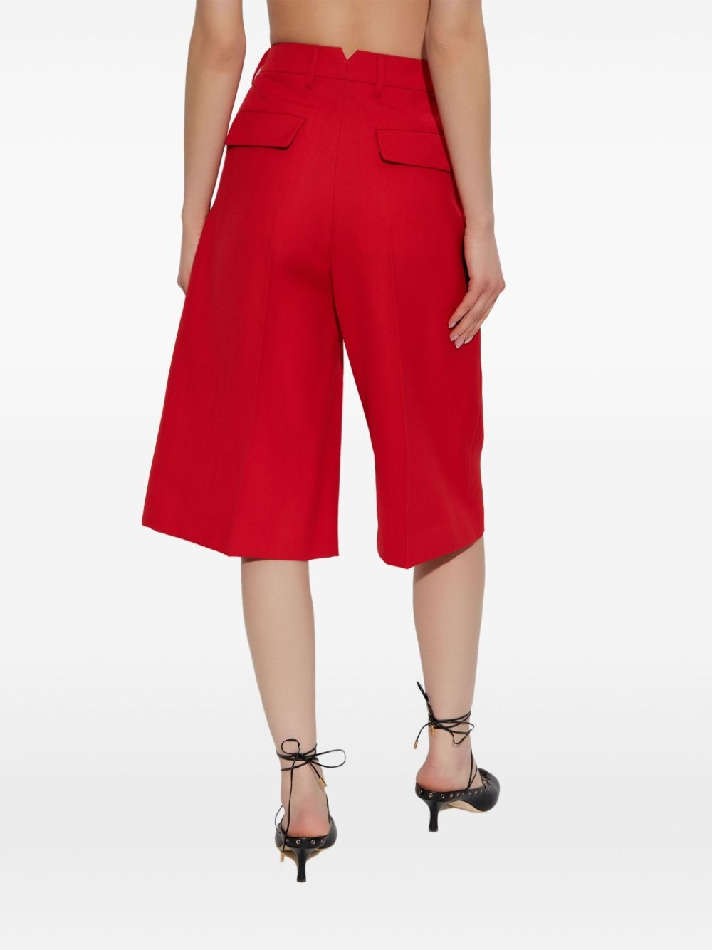virgin wool shorts - 4