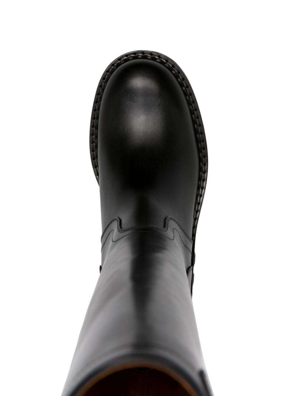 Owena knee-high leather boots - 4