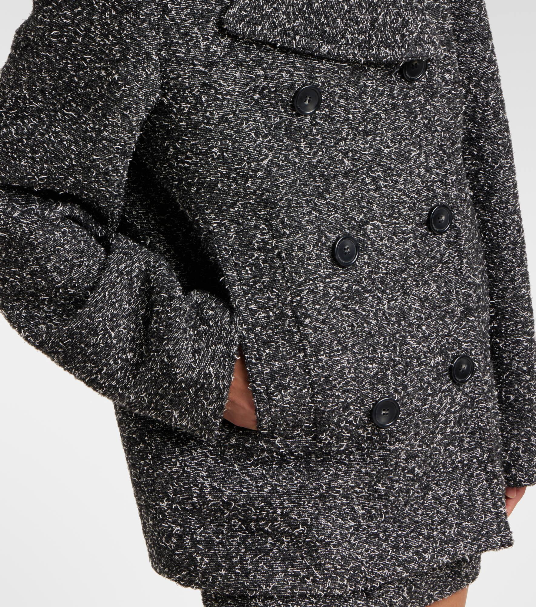Olaf wool and cotton-blend coat - 5