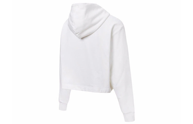 PUMA (WMNS) PUMA Claw Pack Logo Hoodie 'White Blue' 596635-02 outlook