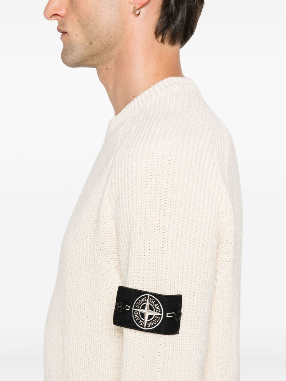 Stone Island Sweaters Ivory - 2